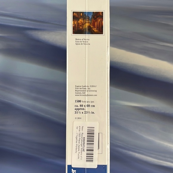 Ravensburger 1500 Pieces Waters of Venice Puzzle NWT Game Night, Family Fun - Picture 4 of 4